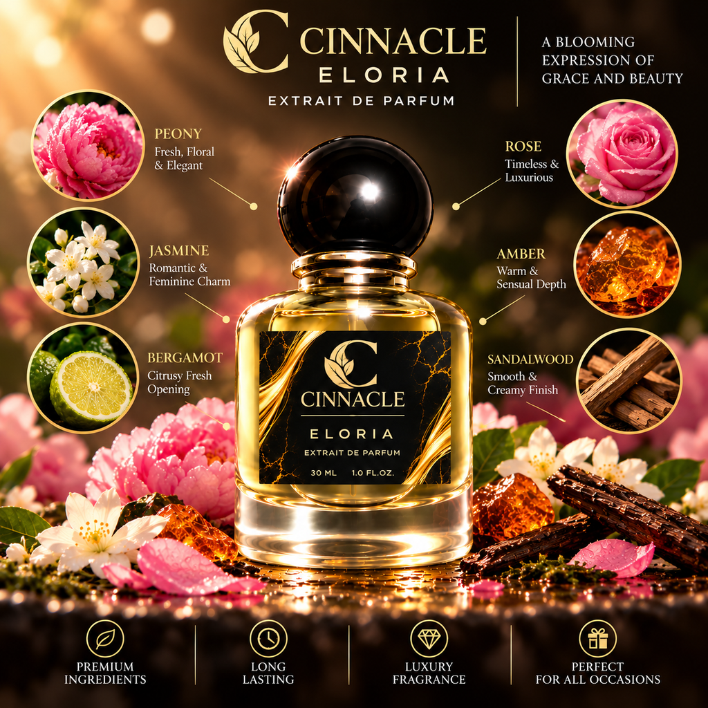 CINNACLE ELORIA — Extrait de Parfum for Women | 30 ML